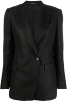 Thumbnail for your product : Tagliatore Off-Centre Button-Front Blazer