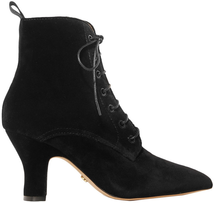 alexa chung black boots