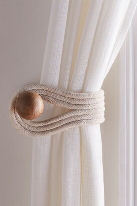 Urban Outfitters Lucy Curtain Tie-Back Set