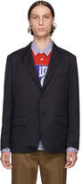 Thumbnail for your product : Comme des Garcons Homme Homme Navy Military Lining Blazer