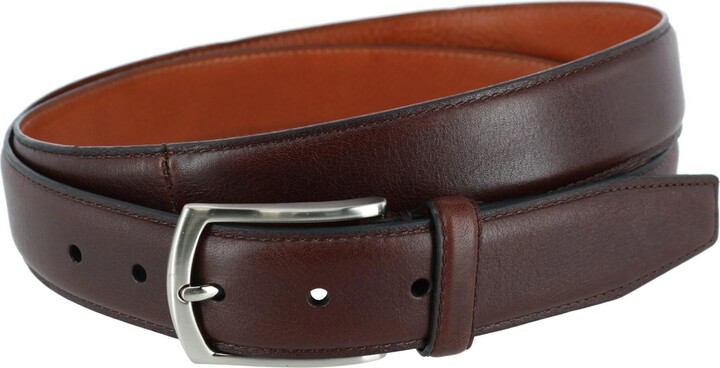 Men's Leather No Scratch Work Belt with Hook and Loop Closure by Boston  Leather