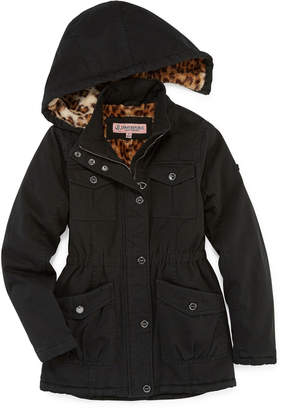Asstd National Brand Cotton Twill Anorak Jacket - Girls-Big Kid