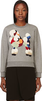 Thumbnail for your product : 3.1 Phillip Lim Grey Embroidered Poodle Sweatshirt
