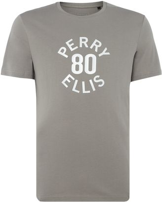 Perry Ellis Men's 80`s Logo Short-Sleeve T-shirt