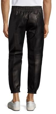 Bally Solid Leather Trousers