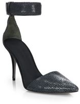 Thumbnail for your product : Alexander Wang Lovisa Stingray-Embossed Pumps