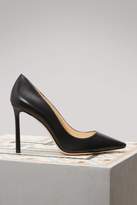 Romy 100 leather pumps 