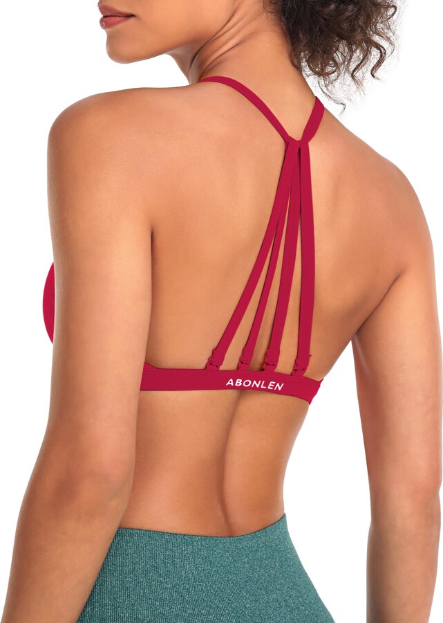 Women's Red Sports Bras & Underwear