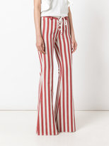 Thumbnail for your product : Roberto Cavalli striped flared jeans