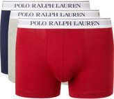 Thumbnail for your product : Polo Ralph Lauren Three-Pack Stretch-Cotton Jersey Boxer Briefs