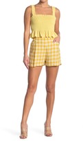 Thumbnail for your product : BCBGeneration Gingham Woven Shorts