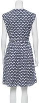 Thumbnail for your product : Tory Burch Abstract Print Knee-Length Dress