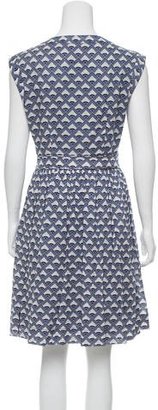 Tory Burch Abstract Print Knee-Length Dress