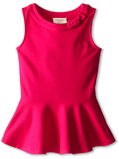 Kate Spade Kids Peplum Top (Sweetheart Pink) Girl's Clothing