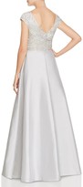 Thumbnail for your product : Aidan Mattox Embellished Cap Sleeve Gown