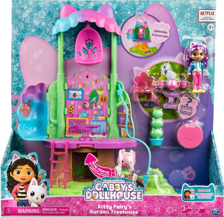 Gabby's Dollhouse Changing Garden Treehouse Playset ShopStyle