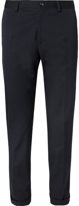 Dolce & Gabbana Stretch-Wool and Cotton-Blend Twill Trousers