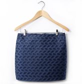 Thumbnail for your product : La Redoute SEZANE Jacquard Fabric Short Skirt with Back Zip Fastening