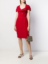 Thumbnail for your product : Christian Dior 1990s Pre-Owned Draped Neck Dress