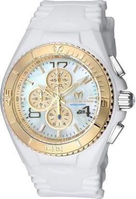 Technomarine Men's 'Cruise' Quartz Stainless Steel and Silicone Casual Watch, Color: (Model: TM-115300)