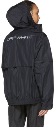 Off-White Black WR Top Shell Jacket