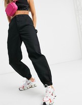 Thumbnail for your product : Noisy May tapered pants in black