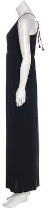 MISA Sleeveless Maxi Dress Black Sleeveless Maxi Dress