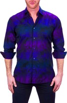 Thumbnail for your product : Maceoo Fibonacci Print Button-Up Shirt