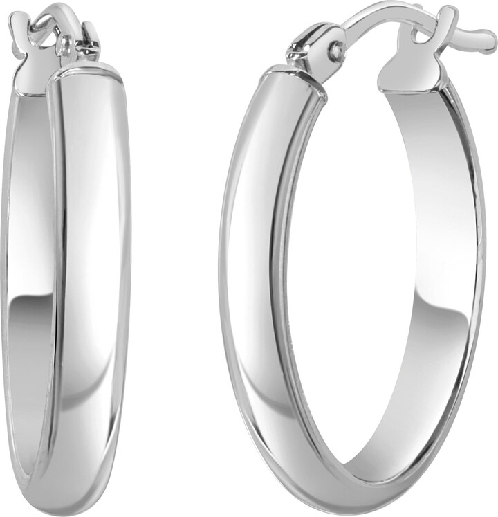 Bony Levy 14K Gold Medium Hoop Earrings