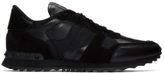 valentino trainers mens all black
