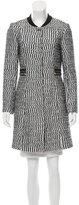 Thumbnail for your product : Tory Burch Embroidered Knee-Length Coat
