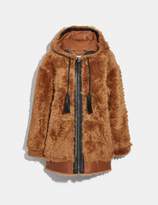 Thumbnail for your product : Coach Shearling Hoodie