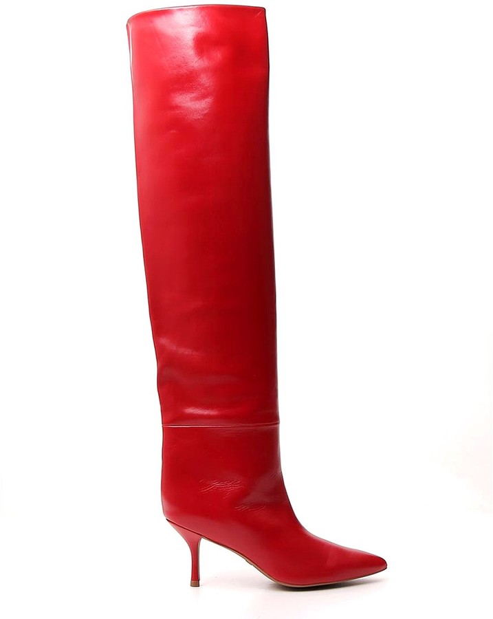 Red Knee High Boots | Shop the world's 