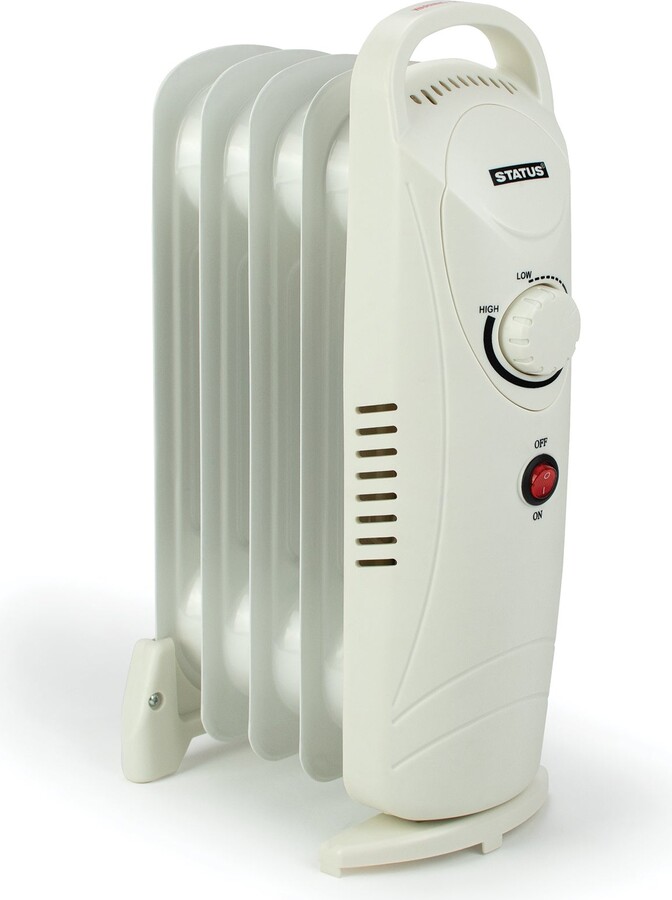 Dunelm Status 5 Fin Oil Filled Heater Cream ShopStyle Home