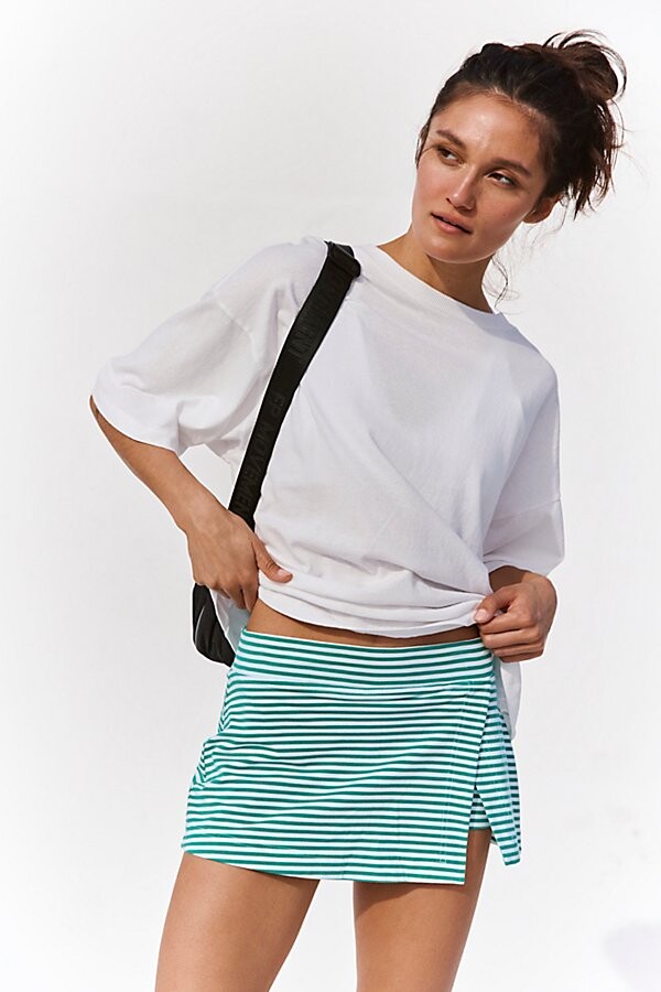 FREE PEOPLE MOVEMENT Hot Shot Printed Mini Skort