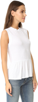 Thumbnail for your product : Three Dots Sleeveless Peplum Top