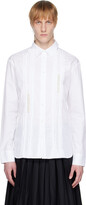 Thumbnail for your product : Simone Rocha White Beaded Shirt
