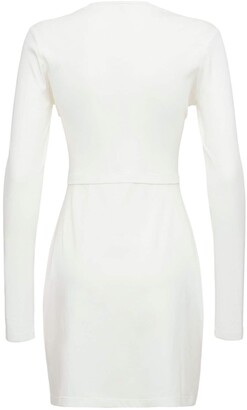 Dion Lee Breathable Cotton Knit Tee Dress