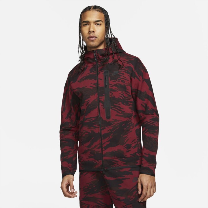 Nike Sportswear Tech Fleece Men's Full-Zip Camo Hoodie - ShopStyle