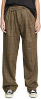 Thumbnail for your product : R 13 Triple Pleat Crossover Trousers