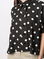Thumbnail for your product : Antonio Marras Polka-Dot Short-Sleeved Shirt