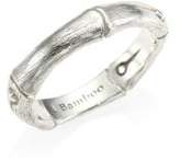 Thumbnail for your product : John Hardy Bamboo Sterling Silver Band Ring