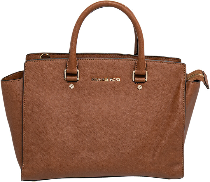 Michael Leather Bag Selma | Shop the largest of fashion | ShopStyle