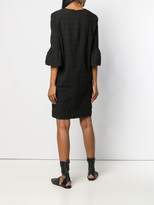 Thumbnail for your product : Antonelli textured puff sleeve dress