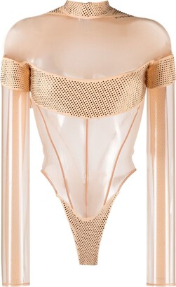 Gold Sheer Top, Shop The Largest Collection