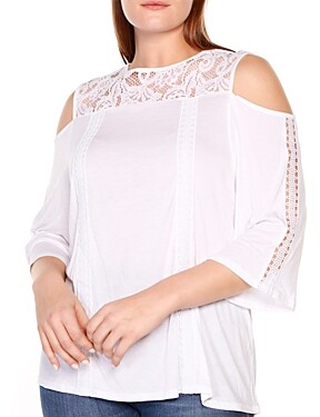 White Cold Shoulder Tops | Shop the world's largest collection of 