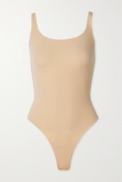 Thumbnail for your product : SKIMS Fits Everybody Stretch-jersey Thong Bodysuit - Sand