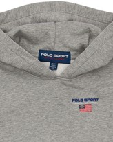 Thumbnail for your product : Ralph Lauren Logo Print Cotton Sweatshirt Hoodie