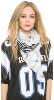 Thumbnail for your product : Rodarte Plaid and Zebra Scarf