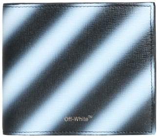 Off-White Diagonal Spray Leather Wallet
